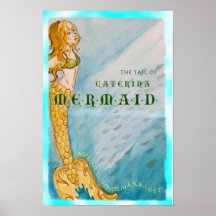 The Tail of Caterina Mermaid™ Book Poster