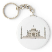 The Taj Mahal: 3D Model: Keychain