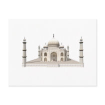 The Taj Mahal: 3D Model: postcards