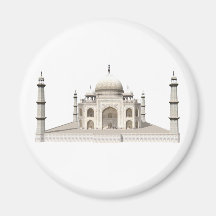The Taj Mahal: 3D Model: Refrigerator Magnet