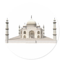 The Taj Mahal: 3D Model: stickers