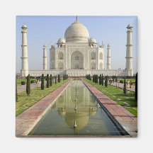 The Taj Mahal, Agra, Uttar Pradesh, India, Fridge Magnets