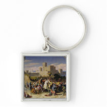 The Taking of Beirut by the Crusaders Keychain