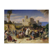 The Taking of Beirut by the Crusaders Postcards