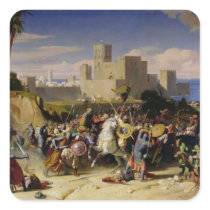 The Taking of Beirut by the Crusaders Sticker