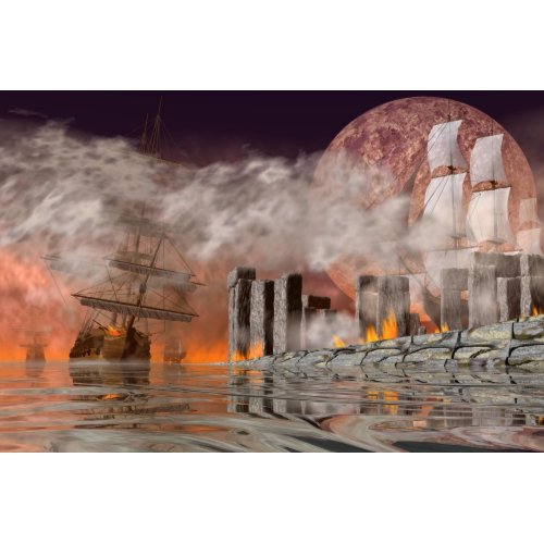 The Taking of Stonehenge print