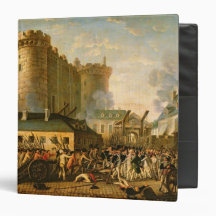 The Taking of the Bastille, 14 July 1789 Vinyl Binder