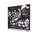 The Taking of the City of Washington in Stretched Canvas Prints
