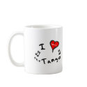 the Tango Gifts - I Heart the Tango mugs by iheartstyle the Tango Gifts - I Heart the Tango mugs