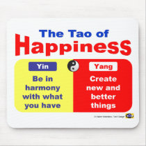 The Tao of Happiness mousepads