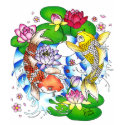 The Tao of Koi t-shirts