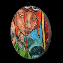 The Target Custom ProfiledInk Dart Board dartboards