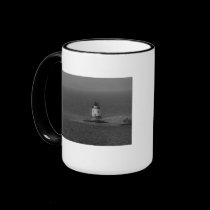 The Tarrytown Lighthouse Mug - b/w