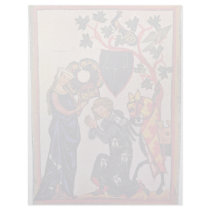 The Tavern Of Limburg By Meister Der Manessischen Customized Letterhead