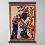 The Tavern Of Limburg By Meister Der Manessischen posters