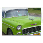 The Taxi in Cuba Card The Taxi in Cuba Card