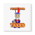 The Taxman Cometh magnet