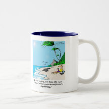 The Telecommuting Business Analyst # 1 Mug