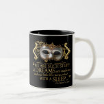 The Tempest Quote (Gold Version) Coffee Mugs