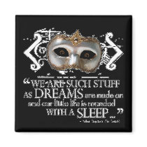 The Tempest Quote Fridge Magnets