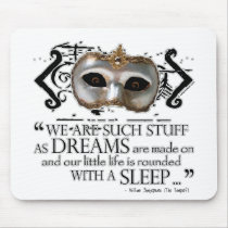 The Tempest Quote Mousepads