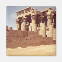 The Temple of Sobek and Haroeris Fridge Magnet