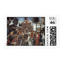 The Temptation Of Christ By Botticelli Sandro Postage
