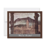 The Temptation Of Christ Detail By Botticelli Sand Personalized Announcement