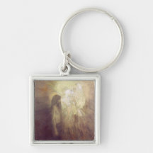 The Temptation of St. Anthony, 1883 Key Chain