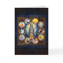 The Ten Avatars Of Vishnu - Card, Greeting, Note