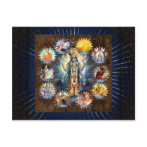 The Ten Avatars Of Vishnu - Postcard