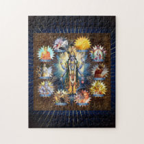 The Ten Avatars Of Vishnu - Puzzle Photocard
