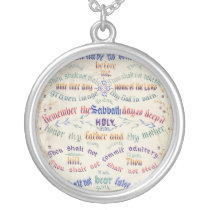 The Ten Commandments necklace