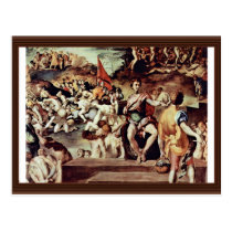 The Ten Thousand Martyrs By Pontormo Jacopo Post Cards