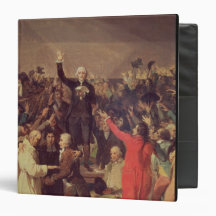 The Tennis Court Oath 3 Ring Binder