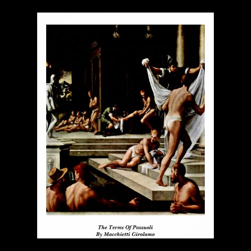 The Terms Of Pozzuoli By Macchietti Girolamo Print