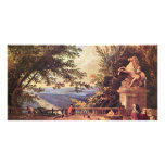 The Terrace At Marly By Robert Hubert Custom Photo Card