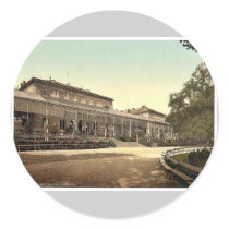 The Terrace, Homburg (i.e. Bad Homburg vor der H&o Round Sticker