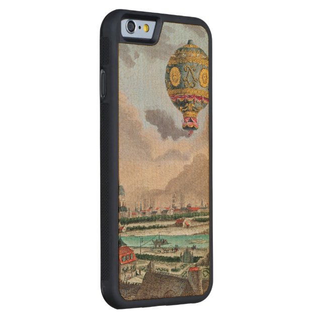 The Terrace of Monsieur Franklin at Passy Carved® Maple iPhone 6 Bumper-2