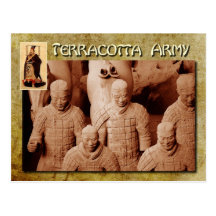 The Terracotta Army of the first Emperor of China Postcards