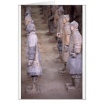 The Terracotta Army Warriors at Xian China Cards