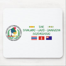 The Thailand-Laos-Cambodia Brotherhood mousepads