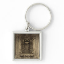 The The-ha-thana or the Lions' throne Keychains