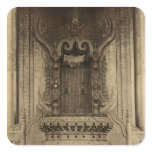 The The-ha-thana or the Lions' throne Sticker