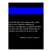 The Thin Blue Line posters