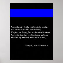 The Thin Blue Line Poster