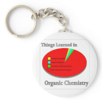 The Things I learned in Organic Chemistry Keychains