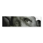 The Thinker Bumper Sticker bumper stickers