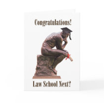 The Thinker Graduate/Congratulations Card by Ars_Brevis The Thinker Graduate/Congratulations Card