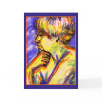 The Thinker Greeting Card